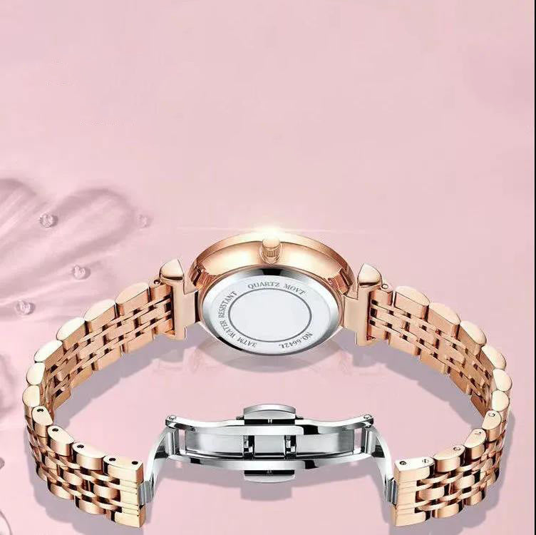 Fashion Waterproof Women's Watch Ultra Thin